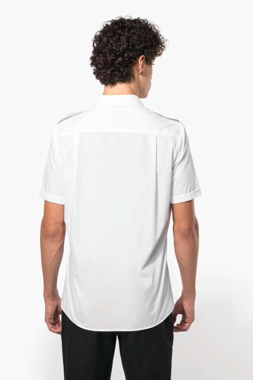 KA503 MEN'S SHORT-SLEEVED PILOT SHIRT - Obrázek 2