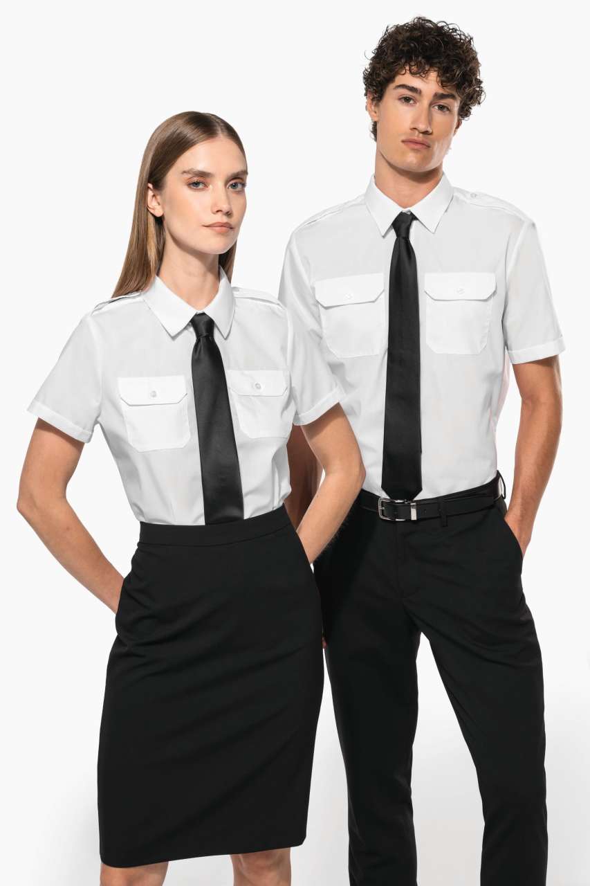 KA503 MEN'S SHORT-SLEEVED PILOT SHIRT - Obrázek 5