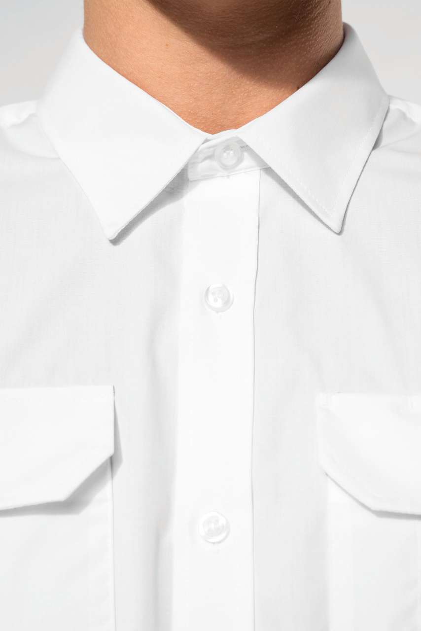 KA503 MEN'S SHORT-SLEEVED PILOT SHIRT - Obrázek 6