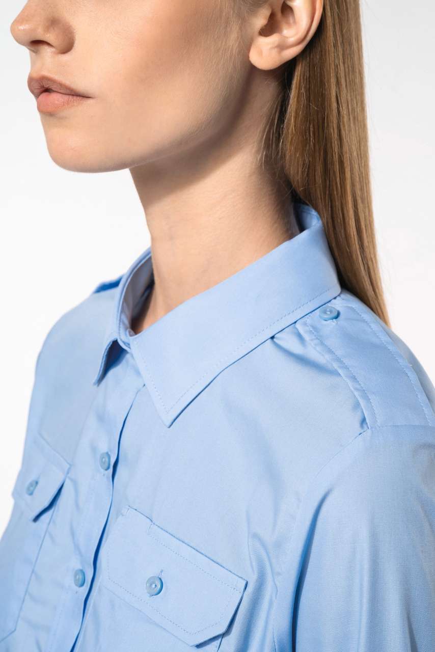KA506 LADIES’ LONG-SLEEVED PILOT SHIRT - Obrázek 7
