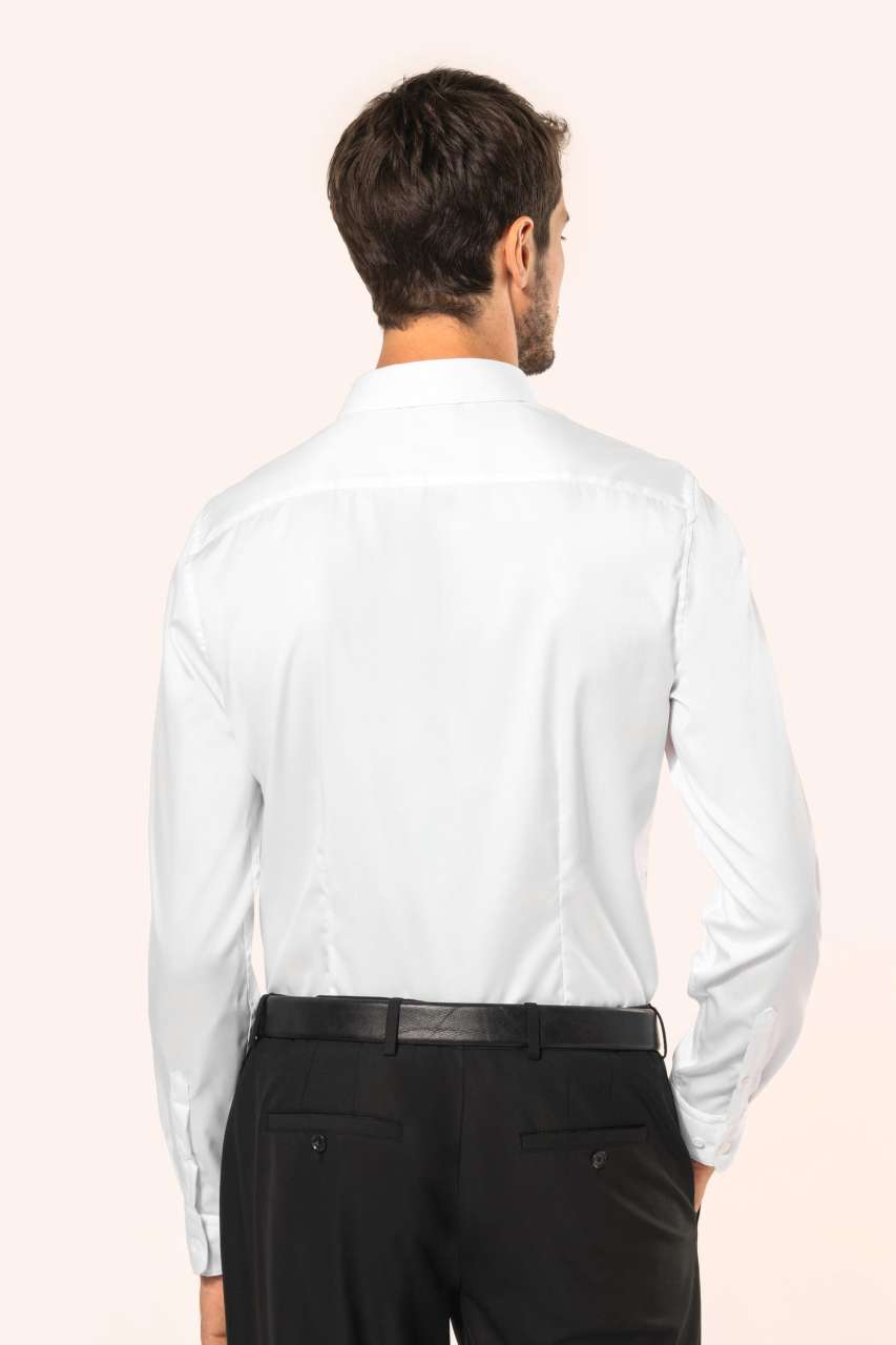 PK506 MEN'S LONG-SLEEVED TWILL SHIRT - Obrázek 5