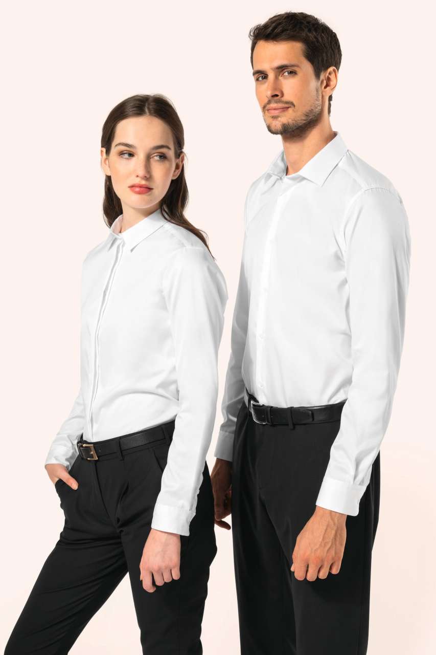 PK506 MEN'S LONG-SLEEVED TWILL SHIRT - Obrázek 8