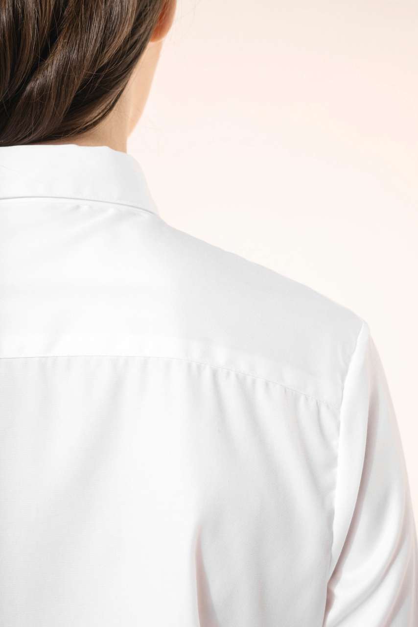 PK507 LADIES' LONG-SLEEVED TWILL SHIRT - Obrázek 5