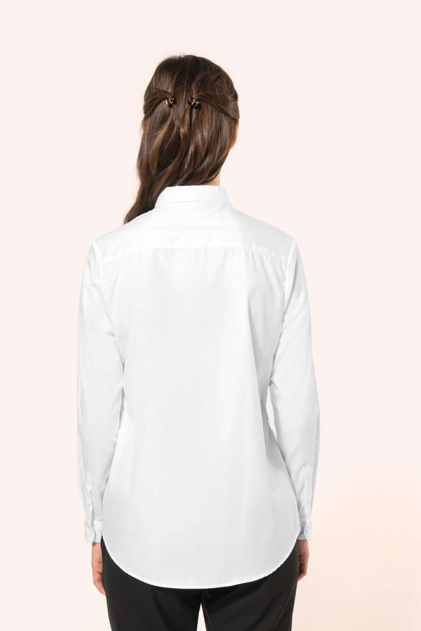 PK507 LADIES' LONG-SLEEVED TWILL SHIRT - Obrázek 7