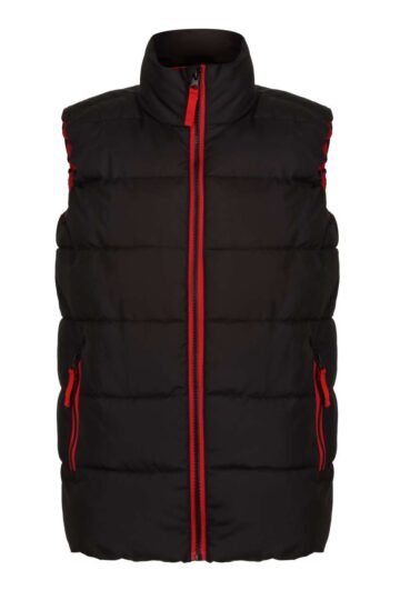 Děti Vesty bez rukávů barva Black/Classic Red 5/6
