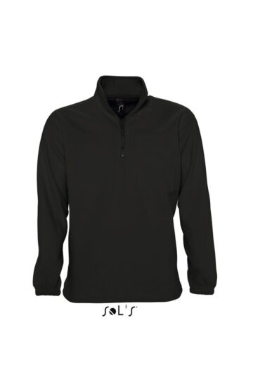 Unisex Fleecové bundy barva Black 5XL