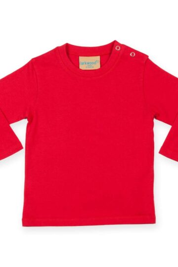 Děti Trička barva Red 0/6M