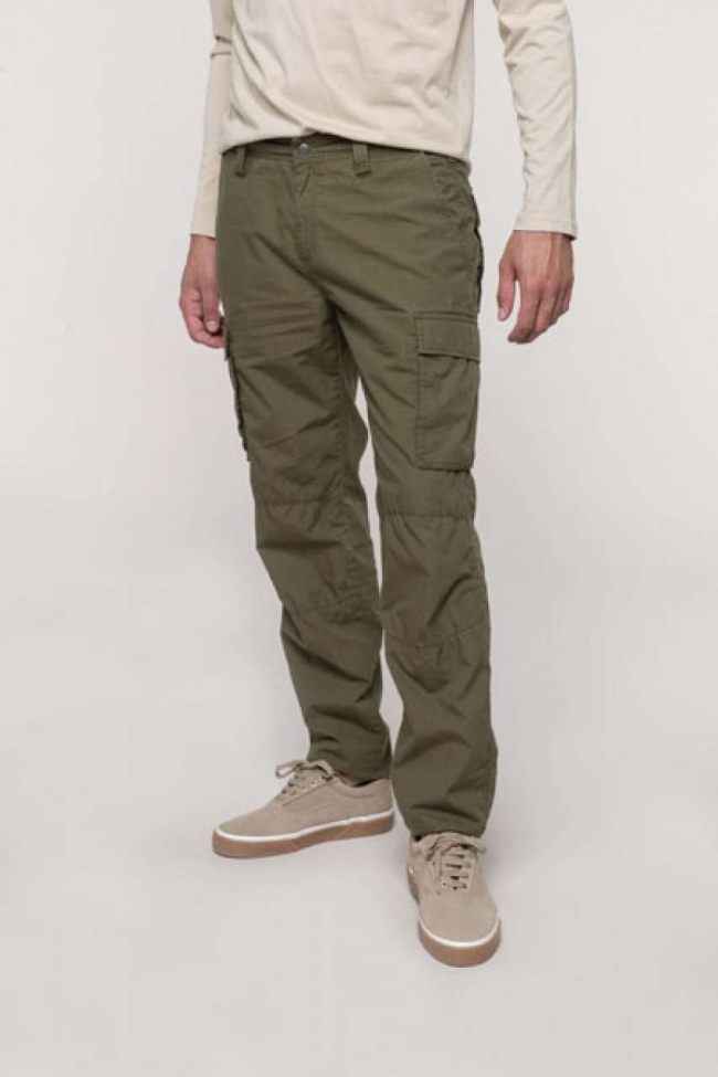 Kariban Kalhoty & doplňky KA745 MEN'S LIGHTWEIGHT MULTIPOCKET TROUSERS